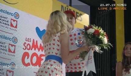 Tenues protocolaires du Tour de France 2019